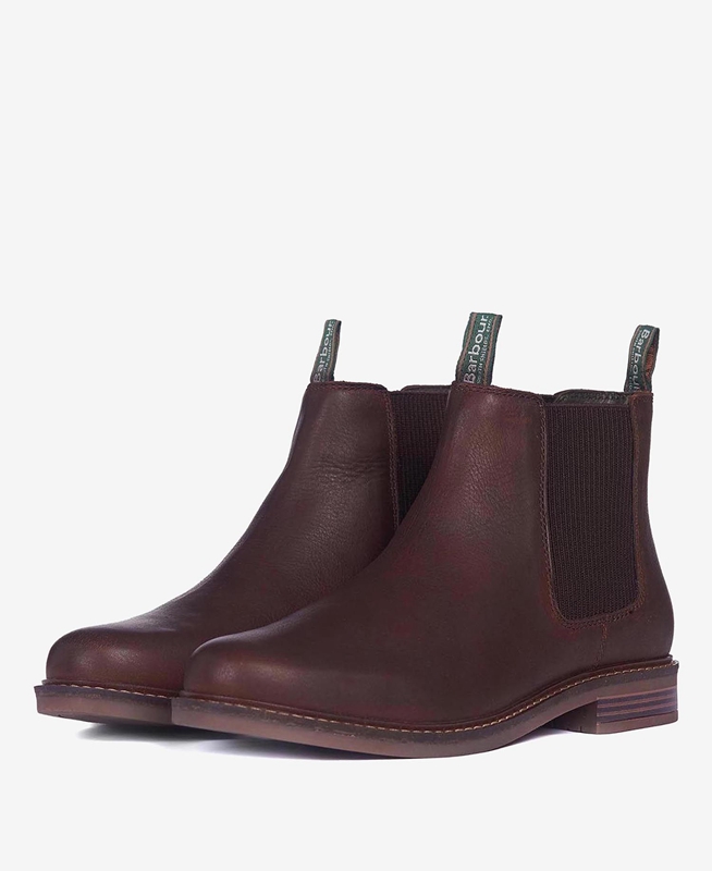 Barbour Farsley Férfi Csizma Kávé | 315962-JUG