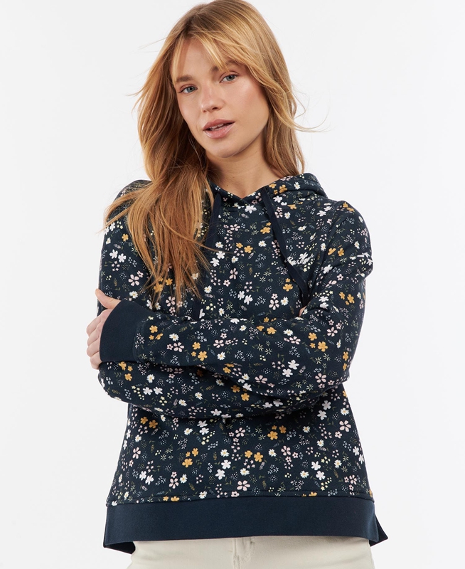 Barbour Ferryside Női Pulóverek Sötétkék | 908374-CKO