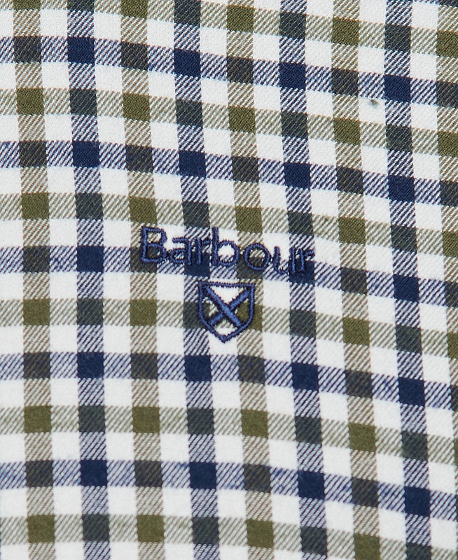 Barbour Finkle Tailored Férfi Ingek Kék | 695840-ETN