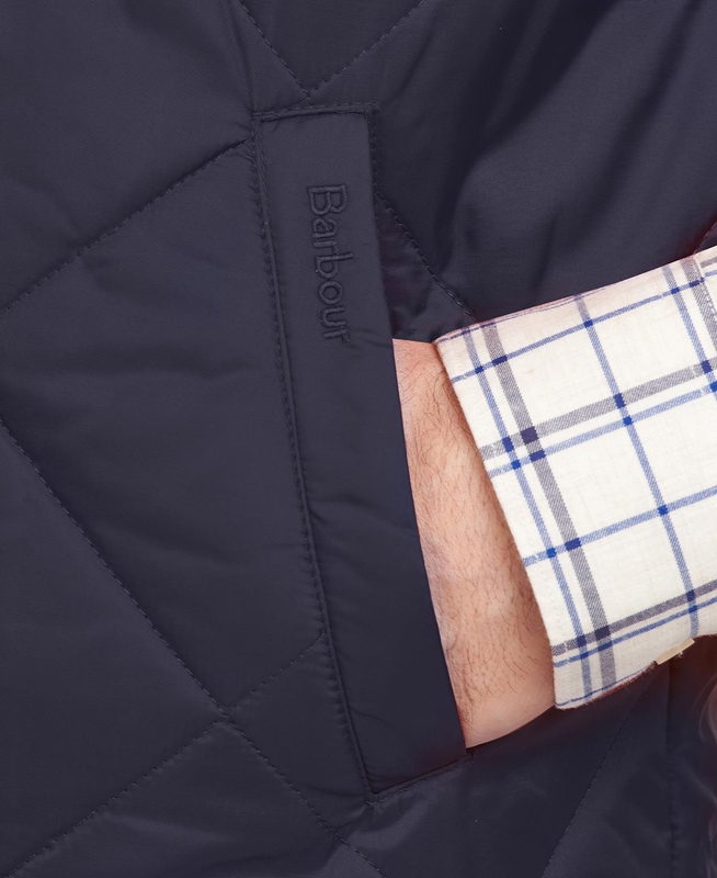 Barbour Finn Férfi Mellény Kék | 594320-YHK