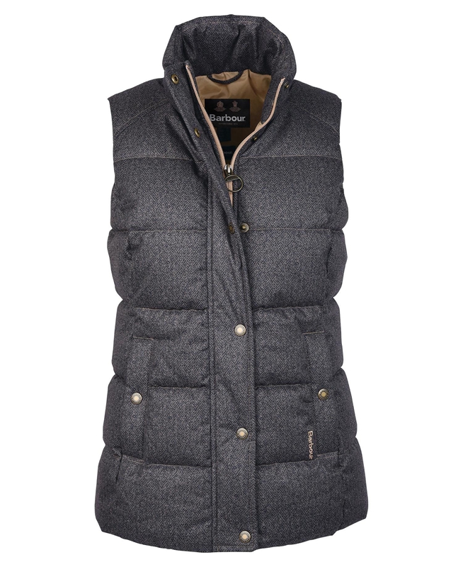 Barbour Foxglove Női Mellény Szürke | 843761-CMG