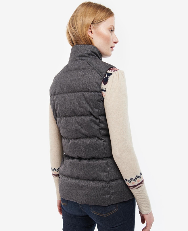 Barbour Foxglove Női Mellény Szürke | 843761-CMG