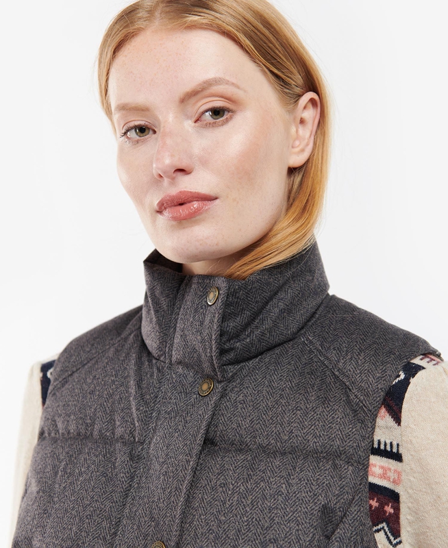 Barbour Foxglove Női Mellény Szürke | 843761-CMG