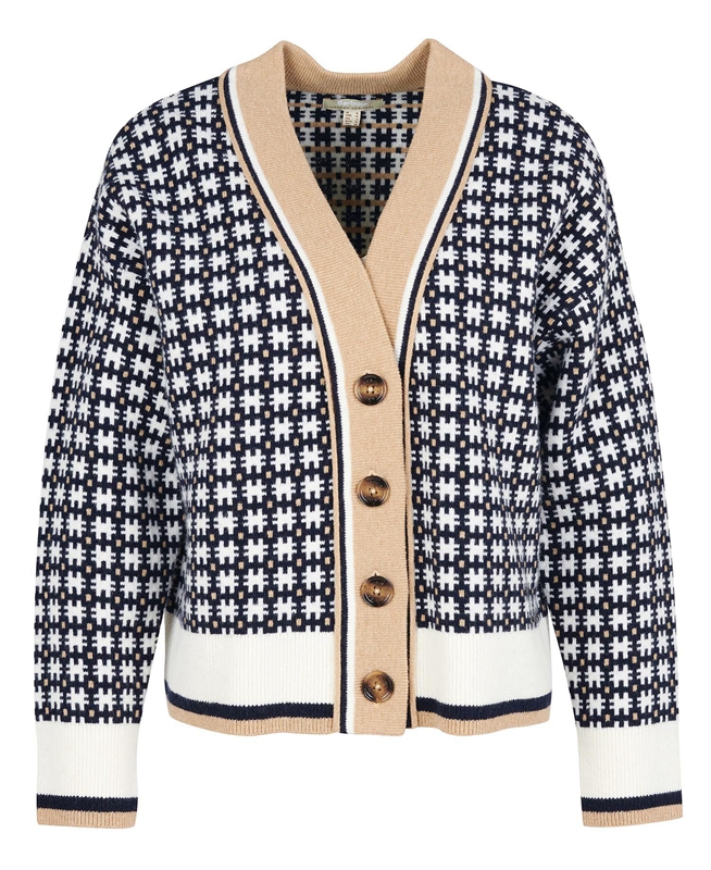 Barbour Francesca Cardigan Női Pulóverek Színes | 326980-NOP