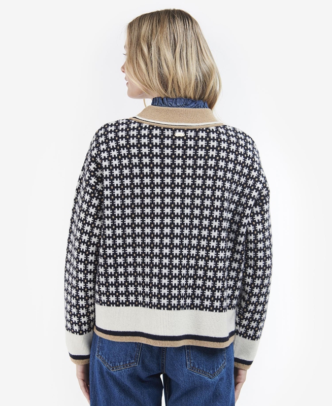 Barbour Francesca Cardigan Női Pulóverek Színes | 326980-NOP