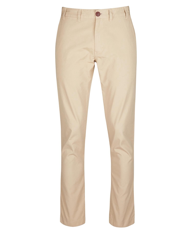 Barbour Glendale Chino Férfi Nadrág Bézs | 872463-SYK