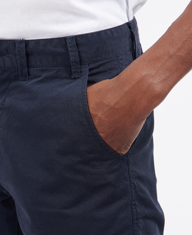 Barbour Glendale Chino Férfi Nadrág Sötétkék | 274368-EPD
