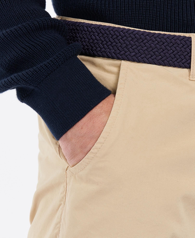 Barbour Glendale Rövid Férfi Nadrág Bézs | 705963-HXT