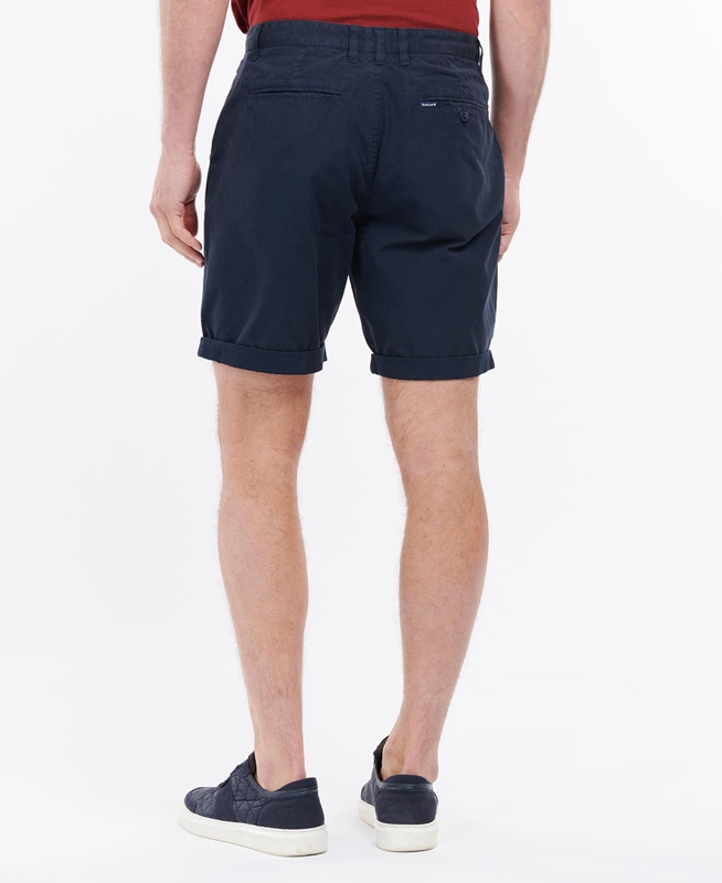 Barbour Glendale Rövid Férfi Nadrág Sötétkék | 205463-CRV