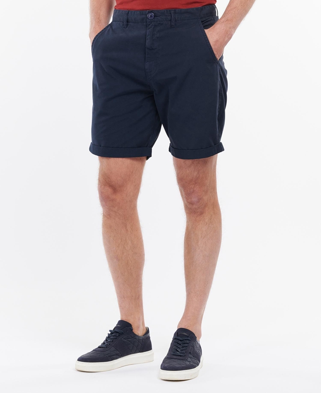 Barbour Glendale Rövid Férfi Nadrág Sötétkék | 205463-CRV