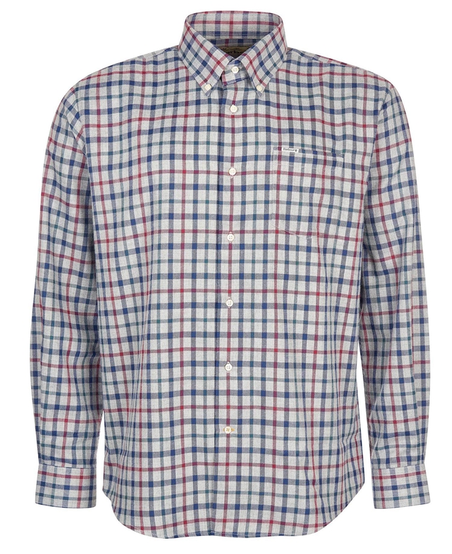 Barbour Hemd Coll Thermo Férfi Ingek Szürke | 860912-ABO
