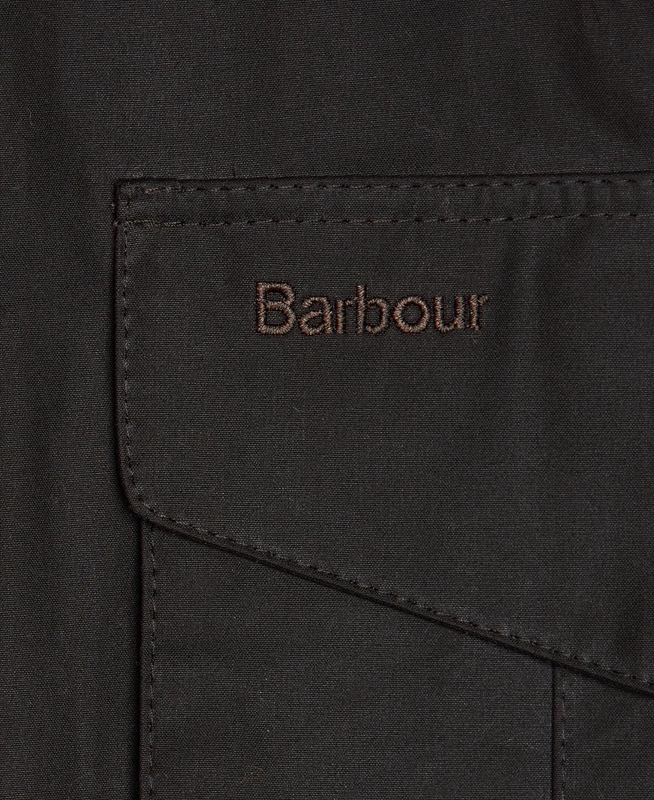 Barbour Hereford Férfi Viaszos Kabát Barna | 192563-ZWU