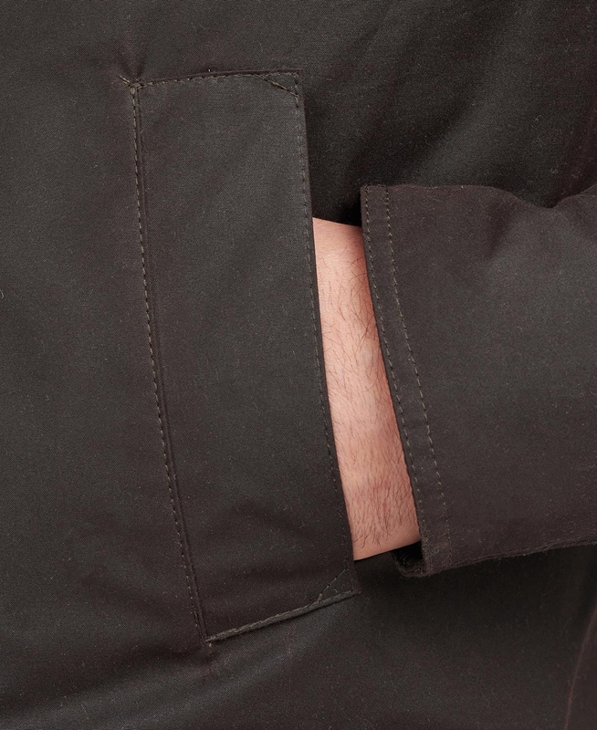 Barbour Hereford Férfi Viaszos Kabát Barna | 192563-ZWU