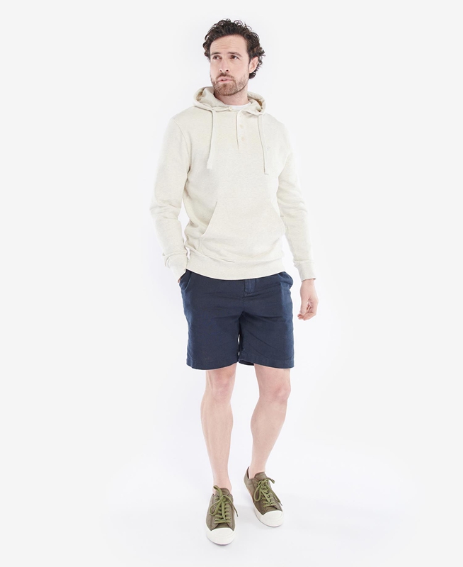 Barbour Hetton Férfi Pulóverek Krém | 856094-TPL