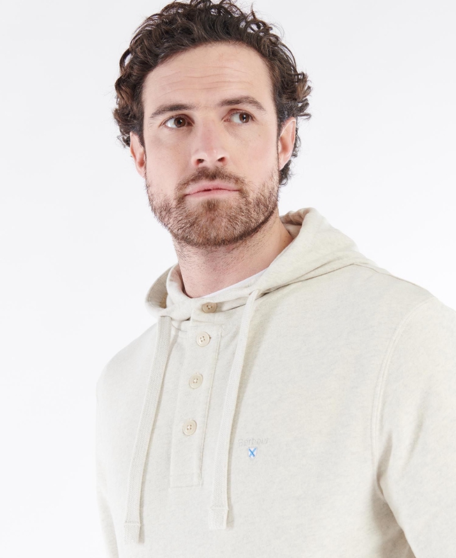 Barbour Hetton Férfi Pulóverek Krém | 856094-TPL