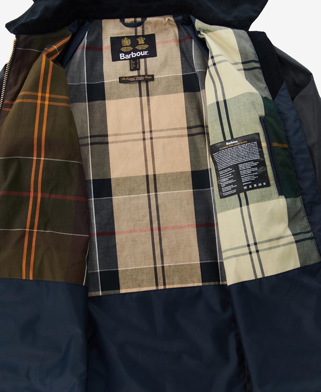 Barbour Highclere Női Viaszos Kabát Fekete | 362497-YIN