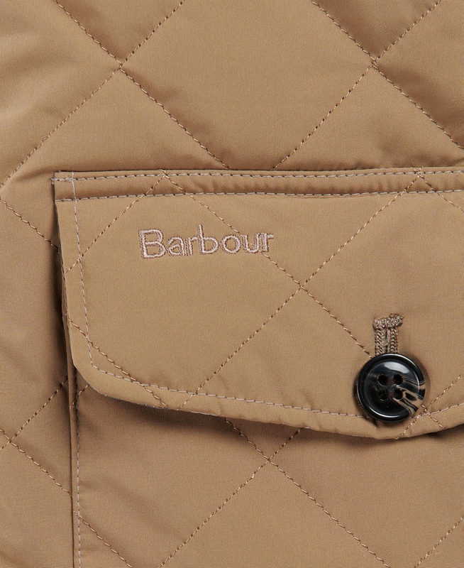 Barbour Hitchen Férfi Vattázott Kabát Bézs | 327410-ITP