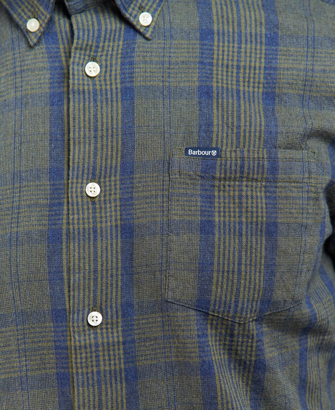 Barbour Inverbeg Tailored Férfi Ingek Szürke | 672158-SFC