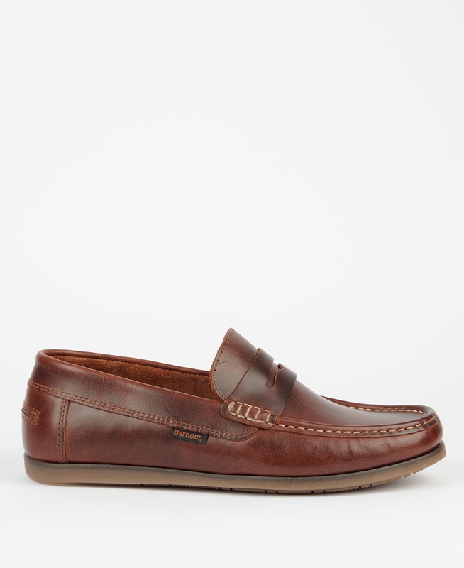Barbour Kelson Férfi Loafer Cipő Barna | 634591-GJK