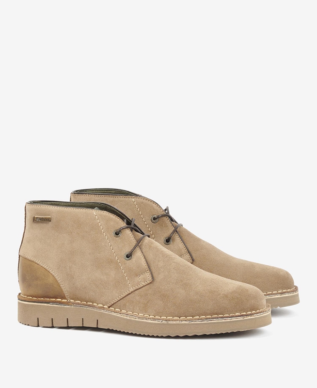Barbour Kent Desert Férfi Csizma Khaki | 849073-COW
