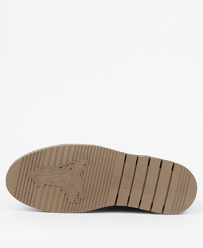 Barbour Kent Desert Férfi Csizma Sötétkék | 581347-LPV