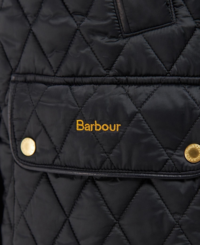 Barbour Kilmarie Női Vattázott Kabát Fekete | 193742-OHS