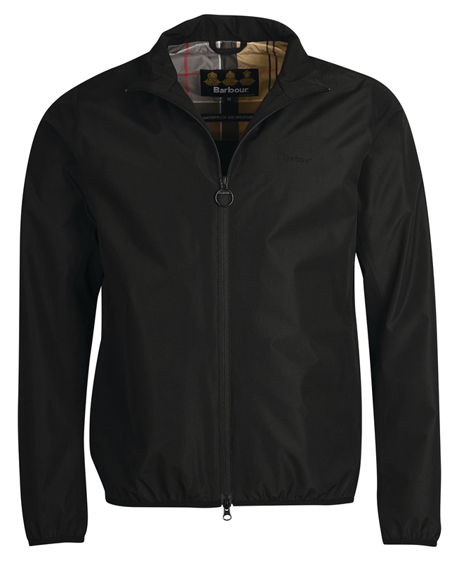 Barbour Korbel Férfi Vízálló Kabát Fekete | 473916-XQS