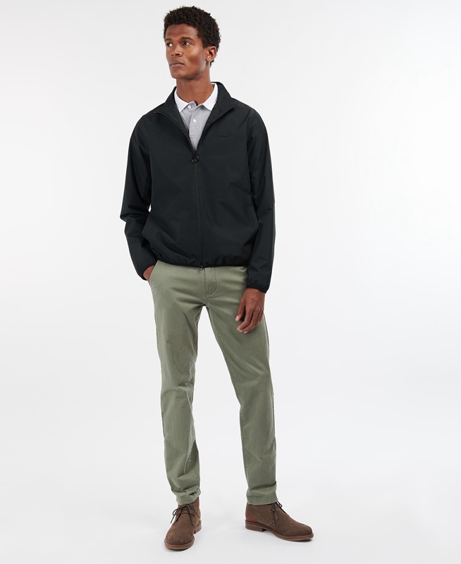 Barbour Korbel Férfi Vízálló Kabát Fekete | 473916-XQS
