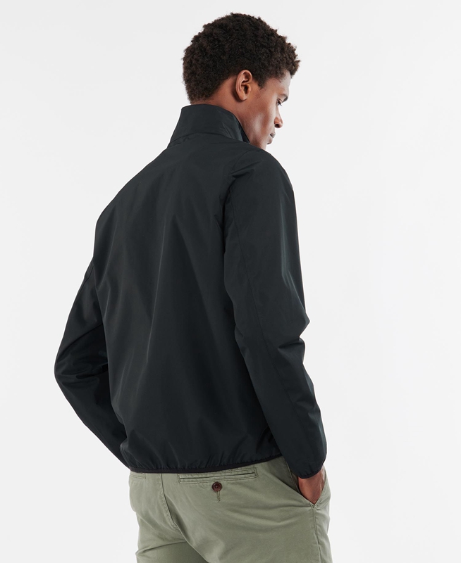 Barbour Korbel Férfi Vízálló Kabát Fekete | 473916-XQS