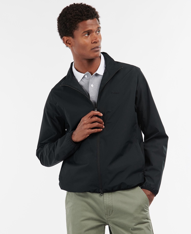 Barbour Korbel Férfi Vízálló Kabát Fekete | 473916-XQS