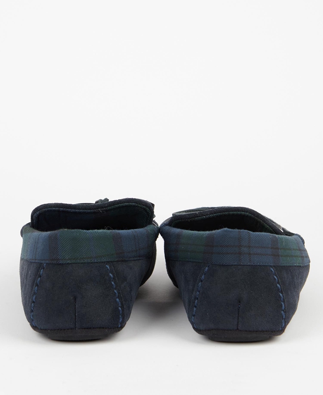 Barbour Kurila Férfi Papucs Sötétkék | 674289-IXL