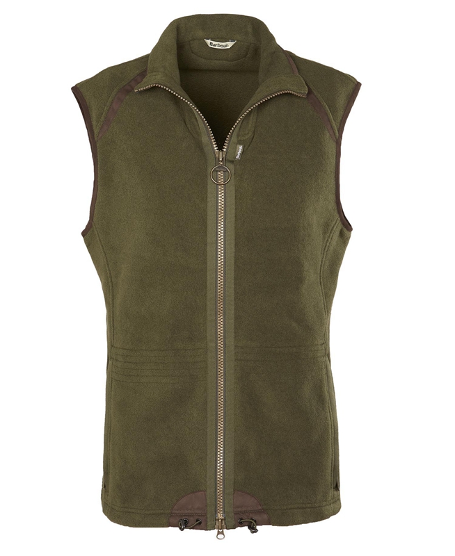 Barbour Langdale Férfi Mellény Zöld | 146057-KCR