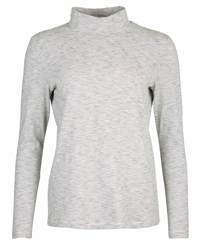 Barbour Leathes Top Női Póló Krém | 273068-ZTB