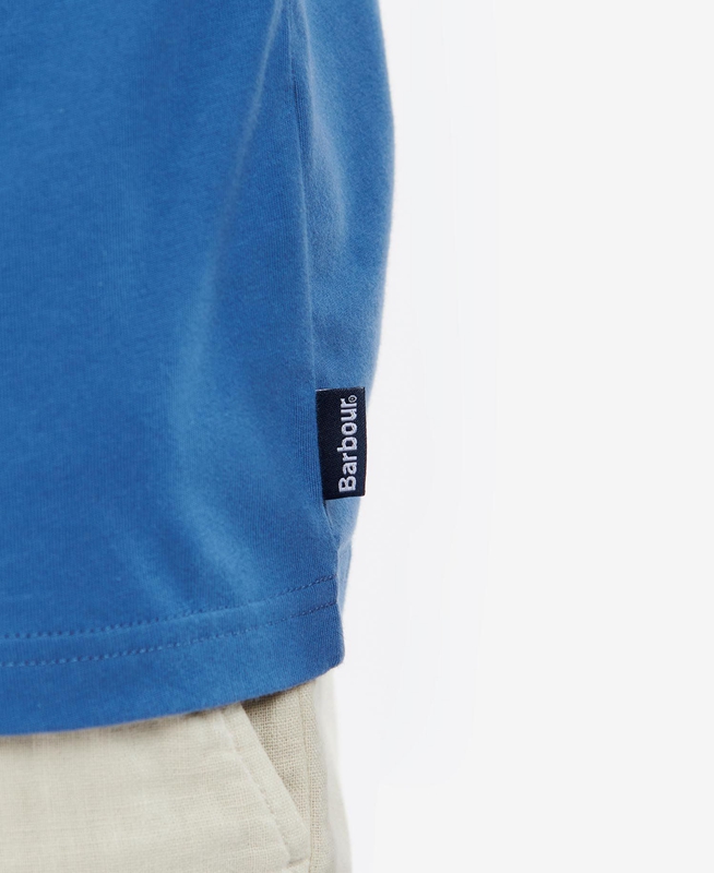 Barbour Lirst Férfi Polo shirts Kék | 250394-KFZ