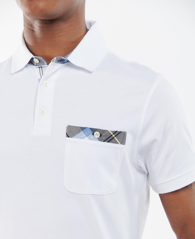 Barbour Lirst Férfi Póló Fehér | 382950-IBW