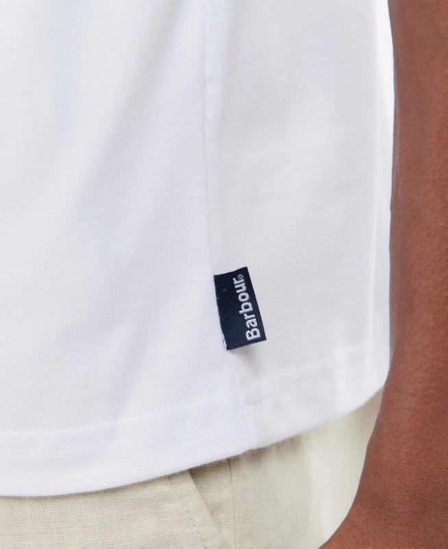 Barbour Lirst Férfi Póló Fehér | 382950-IBW