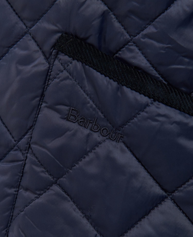 Barbour Long Liddesdale Férfi Vattázott Kabát Sötétkék | 498701-DPL