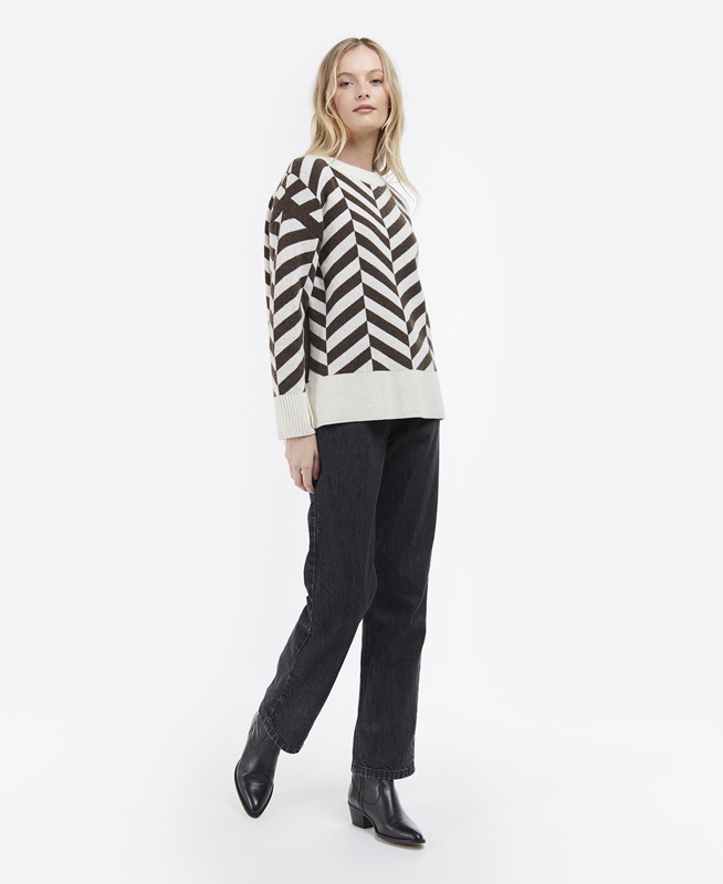 Barbour Lorelie Knit Női Pulóverek Színes | 061894-PVX