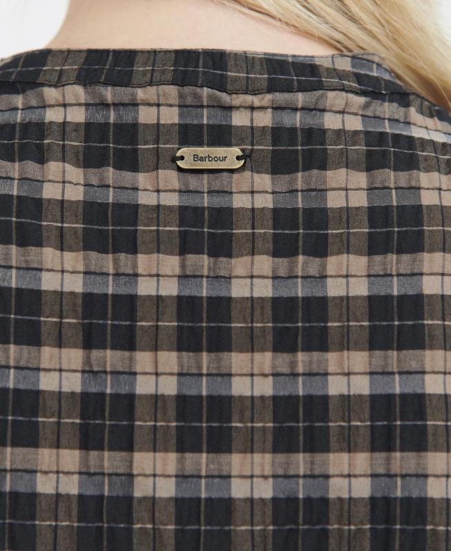Barbour Lorelie Női Ruha Fekete | 351268-BIM