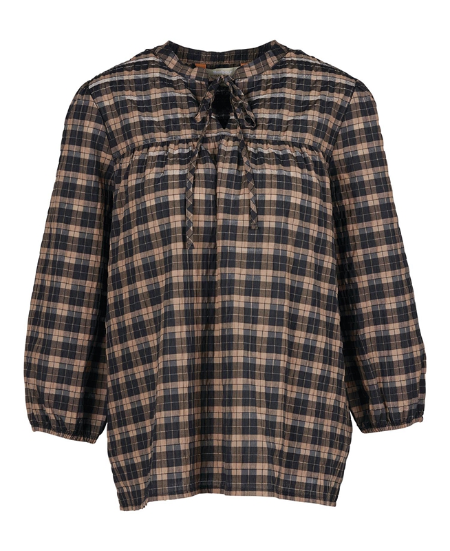 Barbour Lorelie Top Női Ingek Fekete | 831529-MPJ