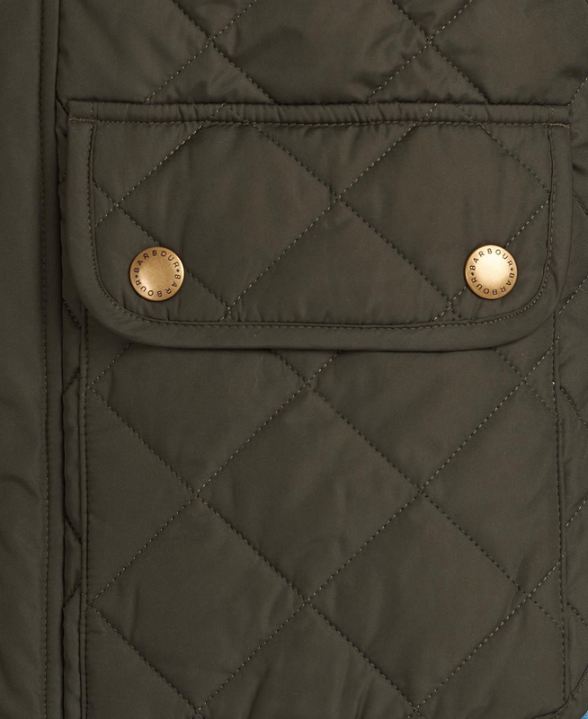 Barbour Lowerdale Férfi Mellény Olivazöld | 326875-TZB