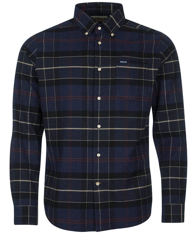Barbour Lutsleigh Férfi Ingek Sötétkék | 782634-PLB