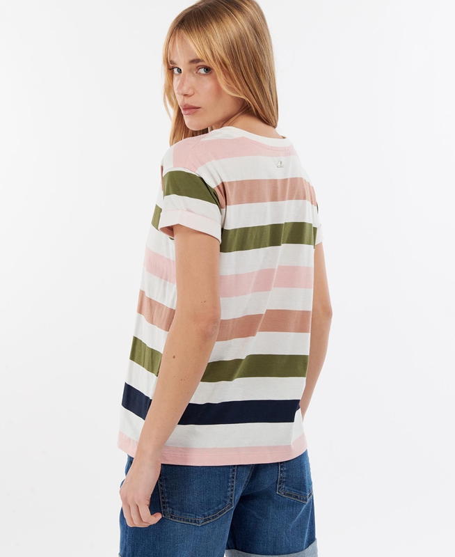 Barbour Lyndale Top Női Póló Színes | 673904-DNZ