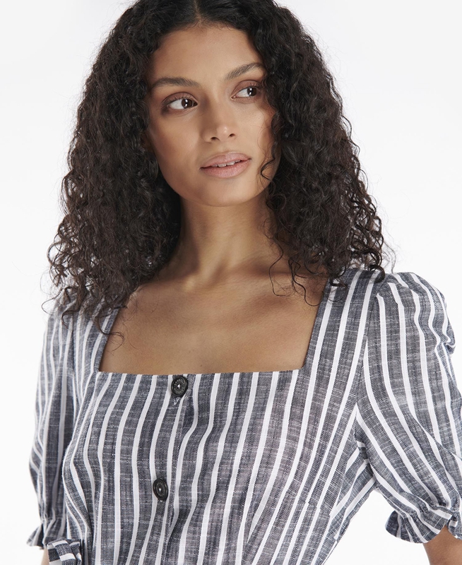 Barbour Marigold Női Ruha Kék | 469281-UMS