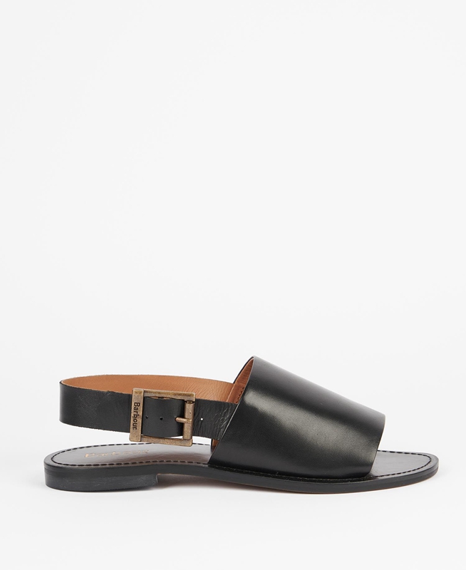 Barbour Moreda Női Szandál Fekete | 365104-BFE