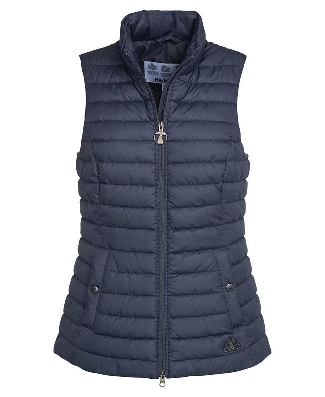 Barbour Morwick Női Mellény Sötétkék | 328059-ALP
