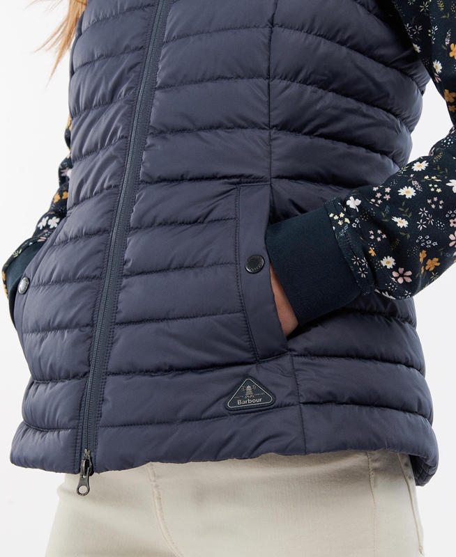 Barbour Morwick Női Mellény Sötétkék | 328059-ALP