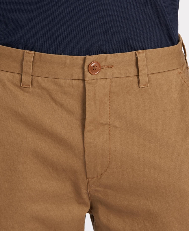 Barbour Neuston Essential Chinos Férfi Nadrág Bézs | 620375-GWZ