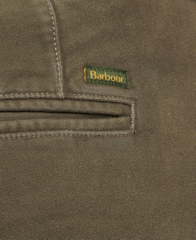 Barbour Neuston Moleskin Trouser Férfi Nadrág Olivazöld | 762910-BIE