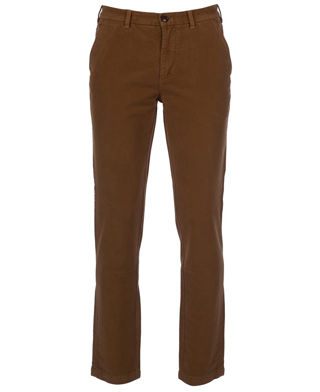 Barbour Neuston Moleskin Trousers Férfi Nadrág Bézs | 193580-VZL